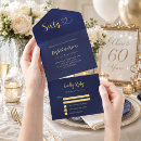 Search for 60th birthday invitations Navy blue