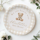 Search for teddy bear paper plates Baby shower