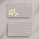 Search for city of chicago business cards Illinois