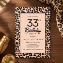 Search for 33rd birthday invitations Elegant