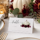 Search for pumpkins place cards Rustic