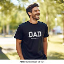 Search for dad established tshirts Fun modern saying