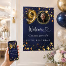 Search for 90th birthday posters Gold