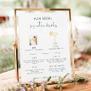 Search for open bar reception party drink menus Couple
