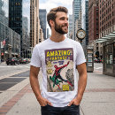 Search for comic book covers tshirts The amazing spiderman