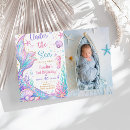 Search for mermaid 3rd birthday invitations Pearls