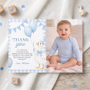 Search for blue gingham thank you cards Coquette