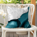 Search for teal and grey pillows Elegant