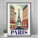 Search for eiffel tower posters Parisian chic