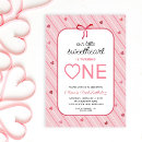 Search for sweetheart birthday invitations Baby girl birthday