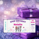 Search for purple birthday invitations Girls