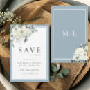 Search for dusty blue save the dates Unique