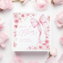 Search for pink floral napkins Coquette