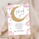 Search for pink gold thank you cards Baby shower