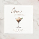 Search for martini napkins Bridal brunch