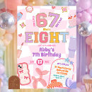 Search for girls 8th birthday invitations For kids
