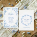 Search for chinoiserie invitations Blue and white