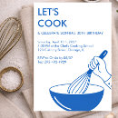 Search for chef birthday invitations Cooking