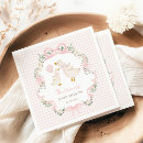 Search for pink gingham napkins Mother to be