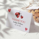 Search for ladybug thank you cards Love bug