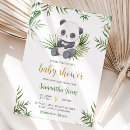 Search for panda baby shower invitations Gender neutral