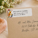 Search for wildflower return address labels Flowers