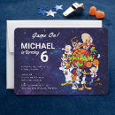 Search for animated invitations Space jam party