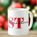 Search for christmas initial mugs Modern