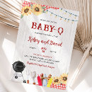 Search for bbq baby shower invitations Bun in the oven