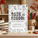 Search for classroom party invitations First day of school