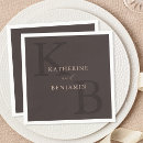 Search for monogrammed monogram initial letter napkins Modern
