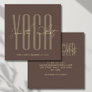 Search for wellness coach business cards Yoga studio