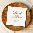 Search for fancy cocktail wedding napkins Reception