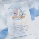 Search for sailboat invitations Ahoy its a boy