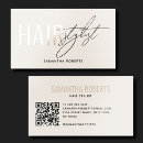Search for raised business cards Hairdresser