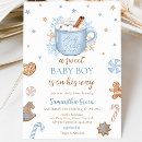 Search for cookies baby shower invitations Hot cocoa