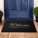Search for trendy doormats Welcome