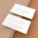 Search for cursive font business cards Minimalist