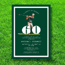 Search for golf 60th birthday invitations Adult