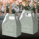 Search for sage green favor boxes Modern elegant