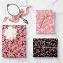 Search for pink and black wrapping paper Modern