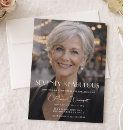 Search for seventy and fabulous invitations Modern