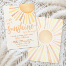 Search for sun baby shower invitations You are my sunshine
