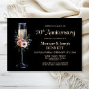 Search for 30th wedding anniversary invitations Modern