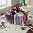 Search for stars and stripes wrapping paper White