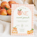 Search for sweet as a peach first birthday Baby girl