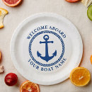 Search for anchor paper plates Nautical