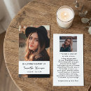 Search for poems for prayer cards Memorial