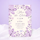 Search for butterfly save the dates Purple