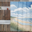 Search for coastal shower curtains Waves